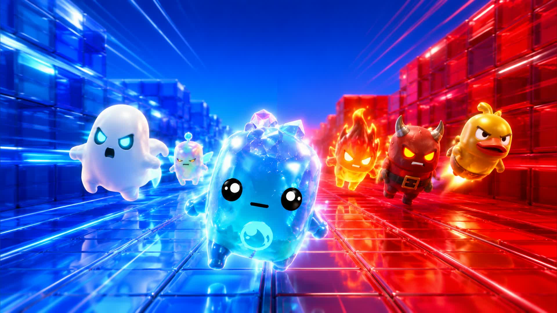 RED VS BLUE LAST CIRCUIT 🔴🔵 — Fortnite Creative map