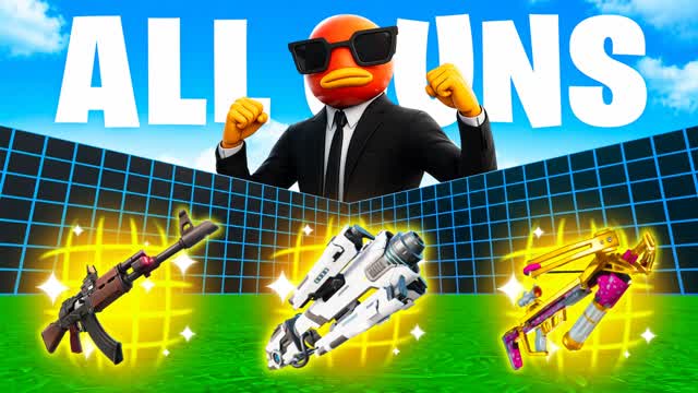 1V1 ALL GUNS [KRAW] — Fortnite Creative map