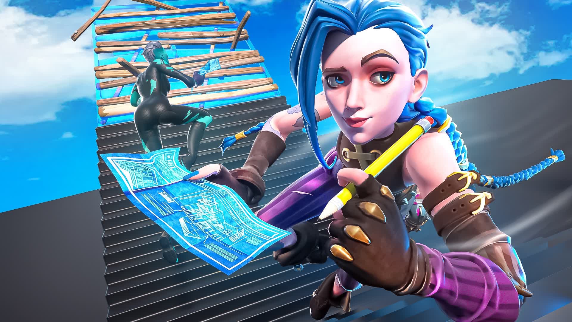 1V1 BUILDFIGHT [ ARCANICK ] — Fortnite Creative map