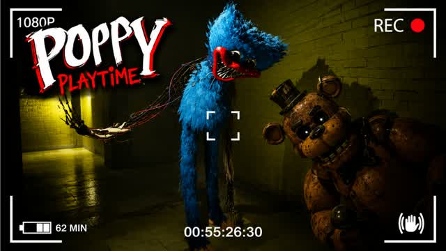 POPPY AND FREDBEAR [HORROR] — Fortnite Creative map cover art