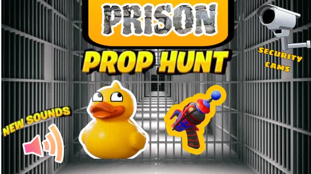 🚨PRISON PROP HUNT🚨 (PROXIMITY CHAT) — Fortnite Creative map