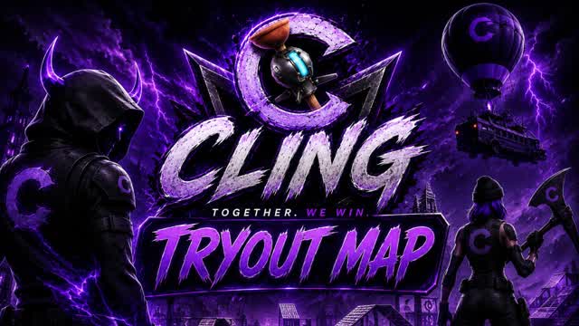 Team cling tryout map — Fortnite Creative map