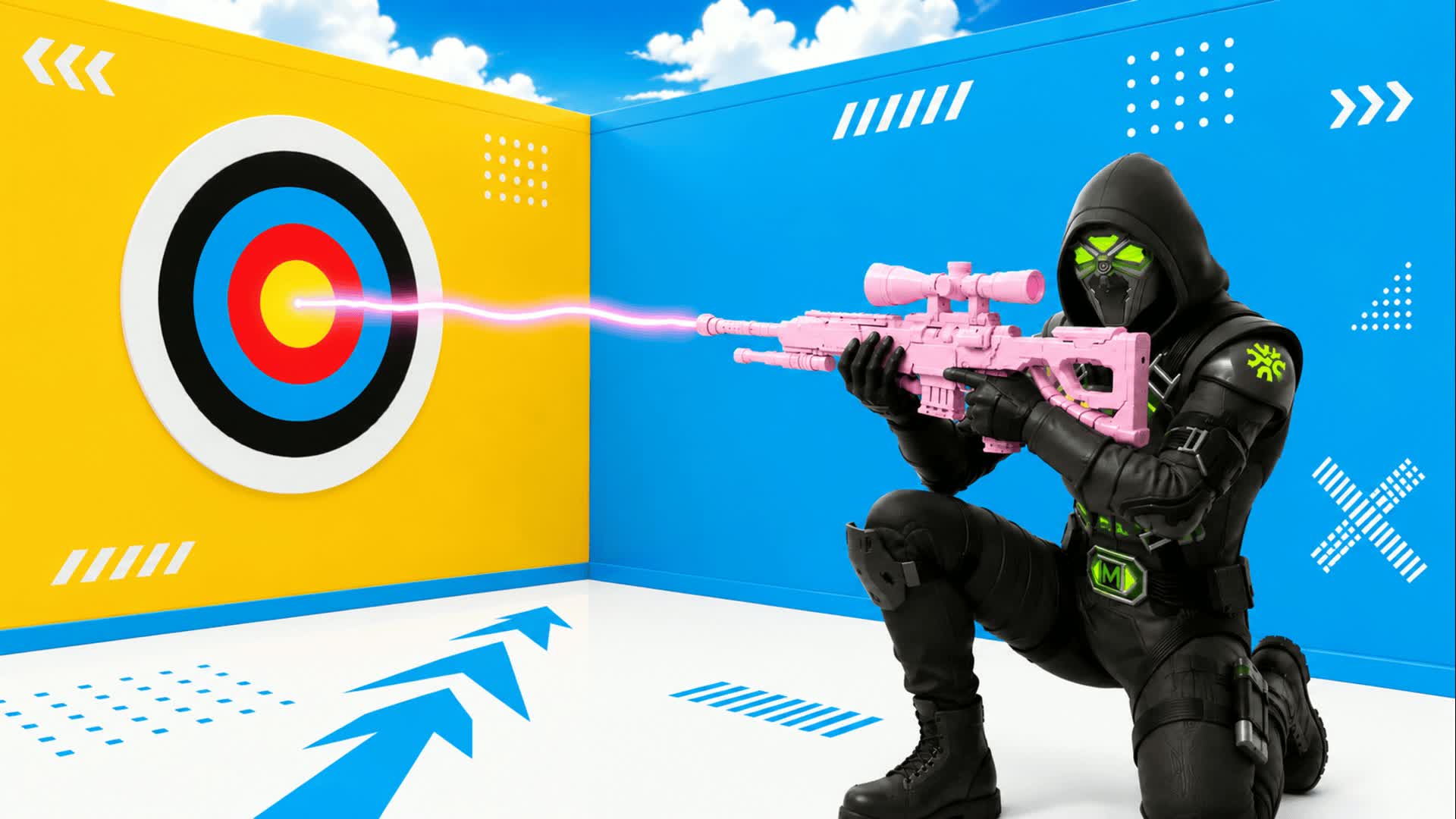 🎯TRICKSHOT PARKOUR TAPPO🎯 — Fortnite Creative map