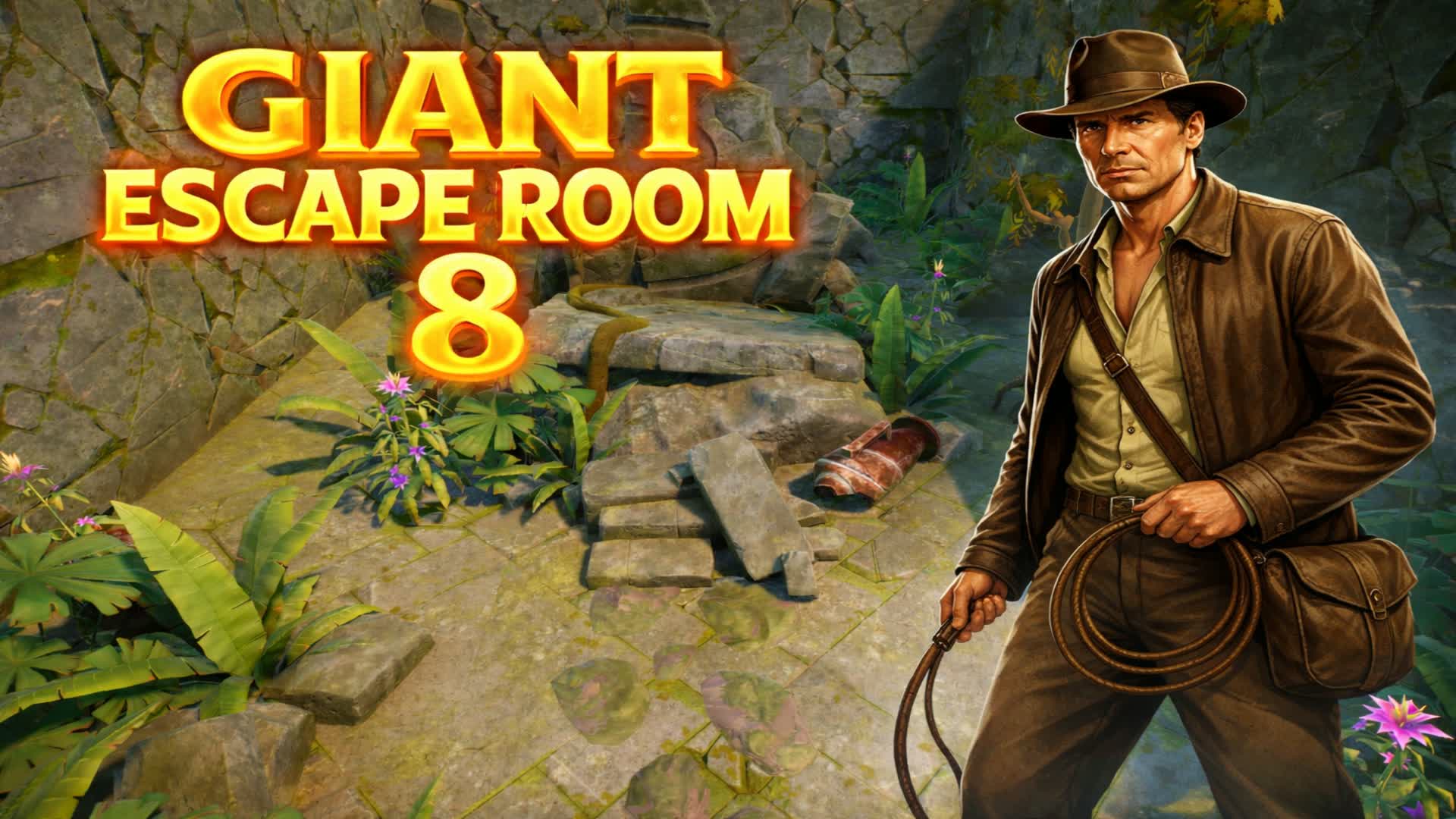 Giant Escape Room 8 — Fortnite Creative map