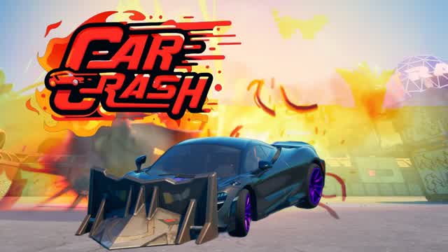 DRIVING CAR CRASH 💯 — Fortnite Creative map