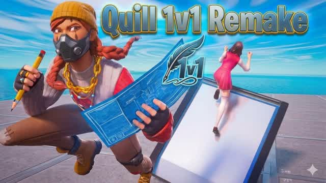 Quill 1v1 remake — Fortnite Creative map