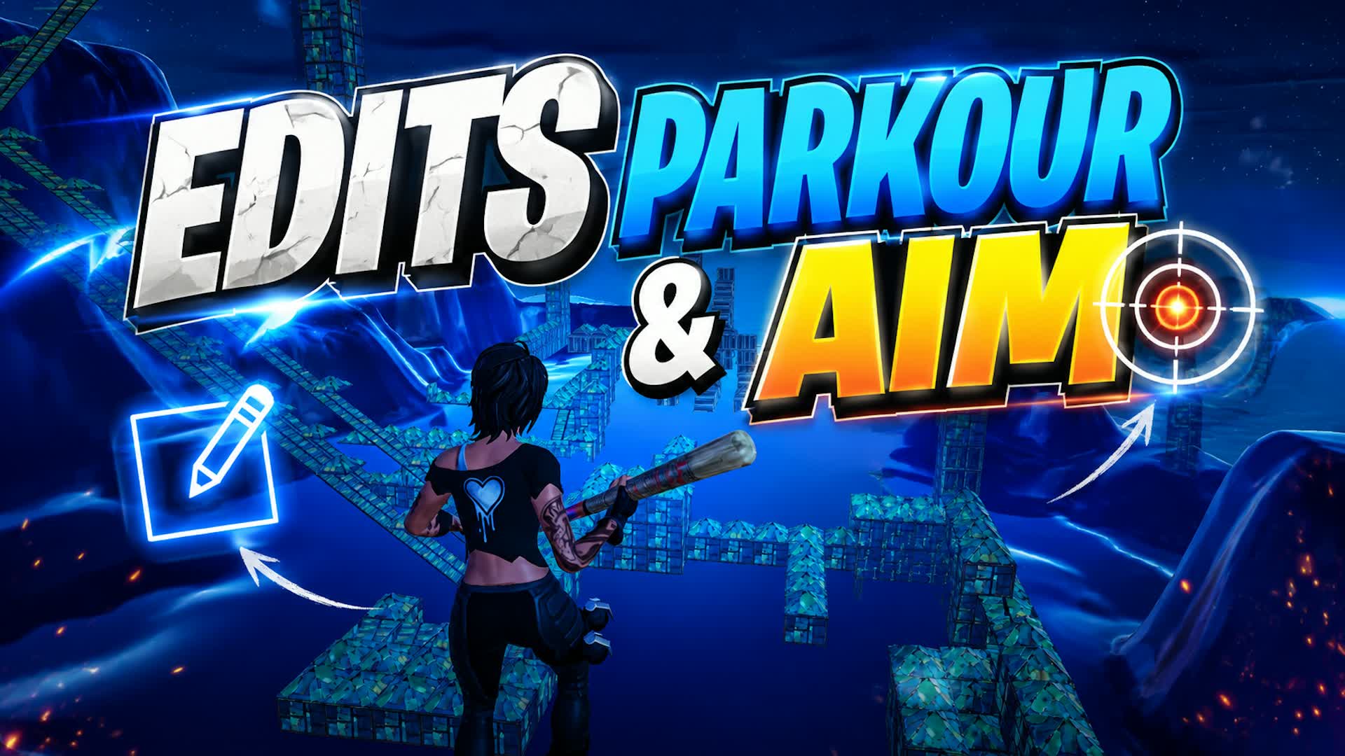 Edit Course and Parcour in one — Fortnite Creative map