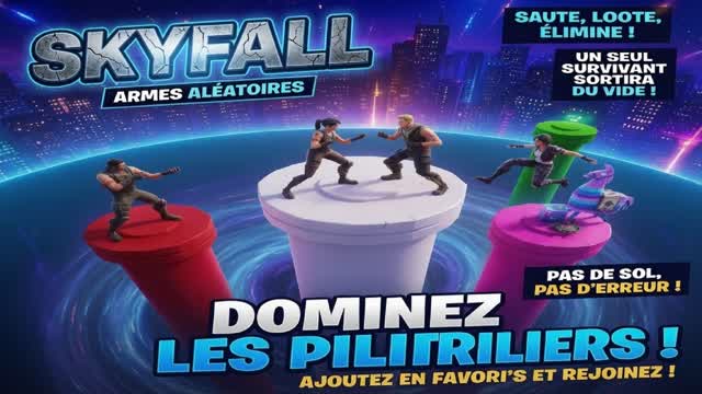 Skyfall — Fortnite Creative map cover art