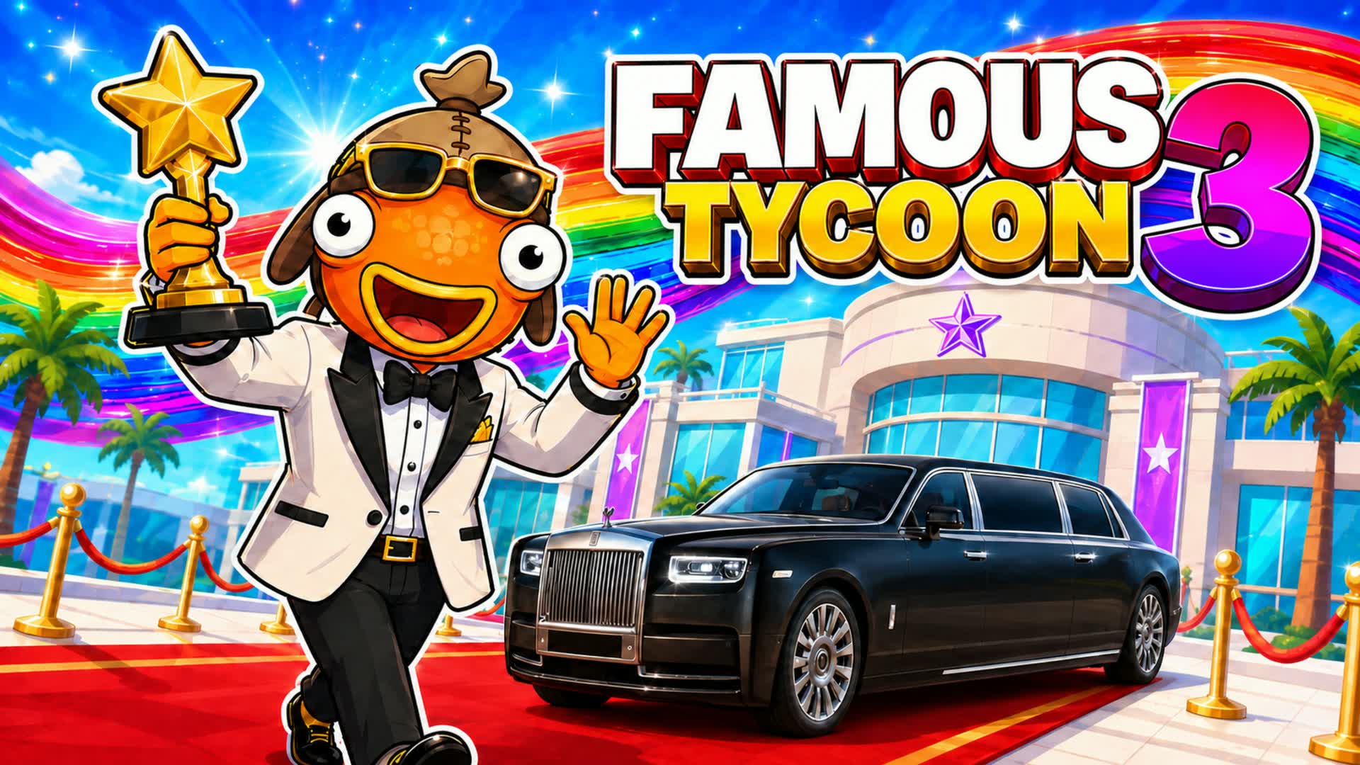 FAMOUS TYCOON 3 — Fortnite Creative map