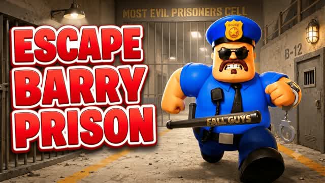 ESCAPE BARRY  FALL GUYS — Fortnite Creative map