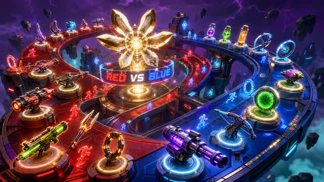 RED VS BLUE SPEED FIGHT ARENA — Fortnite Creative map