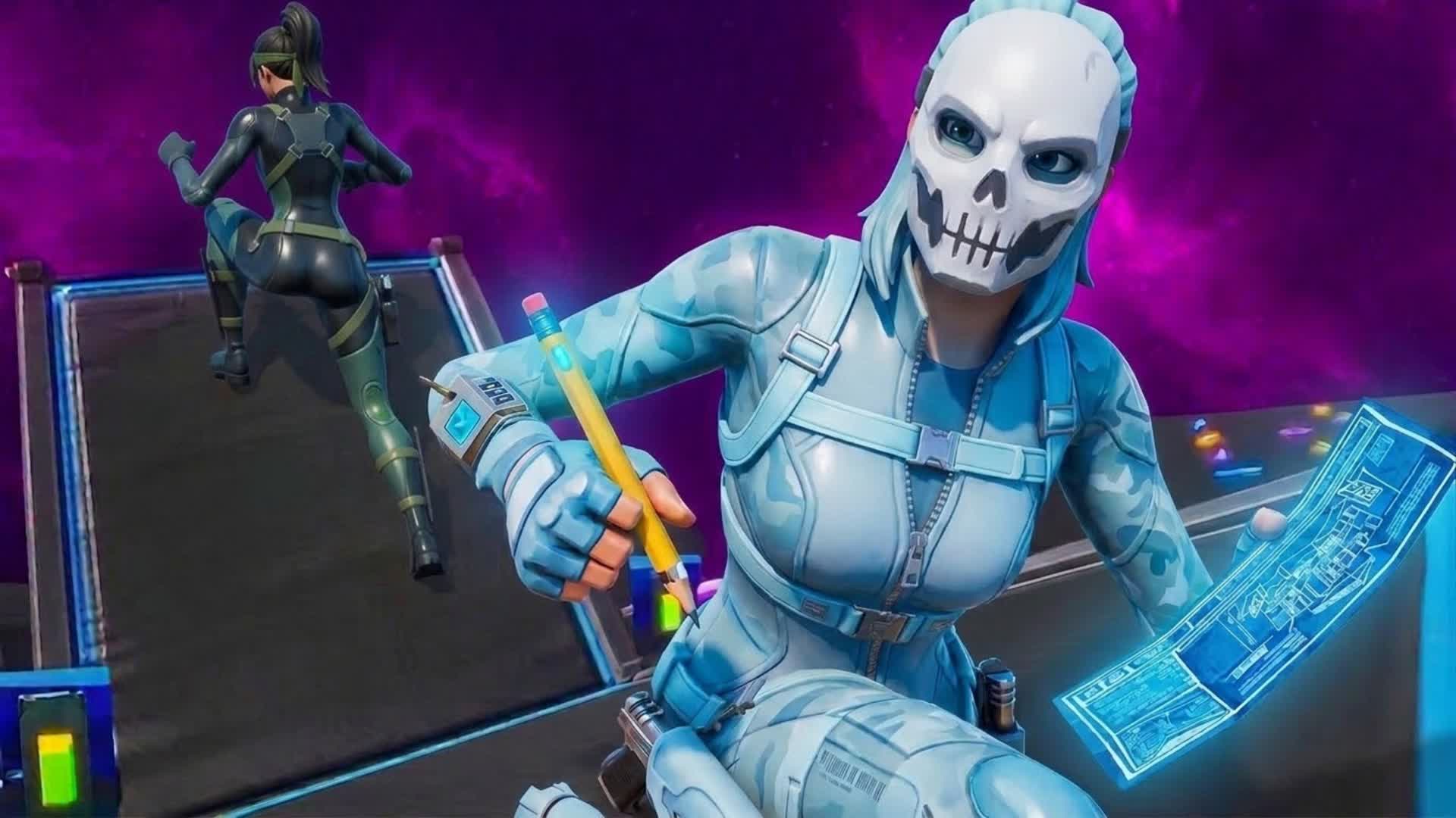 PIX 1v1 CLAN! — Fortnite Creative map