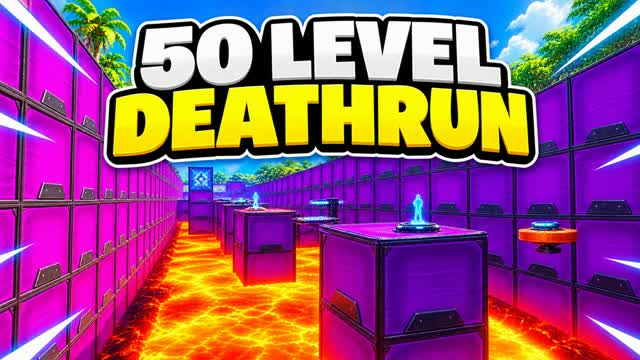 50 LEVEL DESRUN FORTNITE — Fortnite Creative map