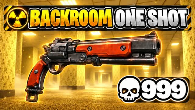 ☢️ BACKROOMS ONE SHOT GUN GAME — Fortnite Creative map