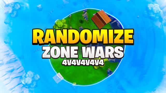 Randomize 4V4V4V4 Zone Wars🌀 — Fortnite Creative map cover art