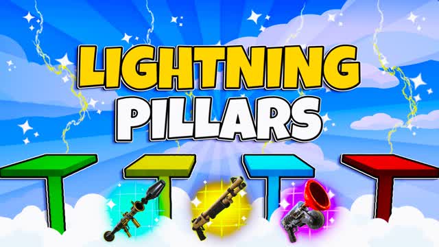 Lightning Pillars — Fortnite Creative map