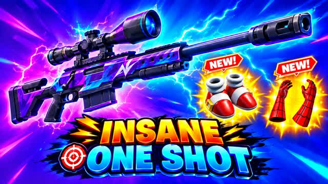 ULTRA  TILTED 💥 ONE SHOT 🎯 — Fortnite Creative map