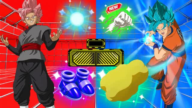 SUPER CHAOS RVB RED VS BLUE 🔴🔵 — Fortnite Creative map