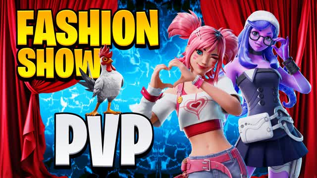 FASHION SHOW PVP — Fortnite Creative map