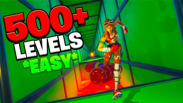 🎅CHRISTMAS PARKOUR 500+🎄 — Fortnite Creative map cover art