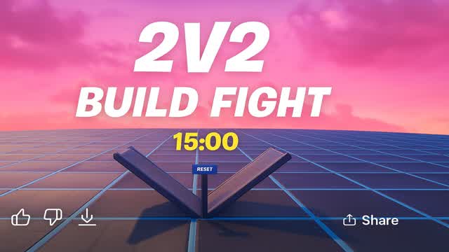 2V2 BUILD FIGHT — Fortnite Creative map cover art