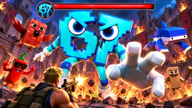 🔥 BOSS CITY CHAOS 👑 — Fortnite Creative map