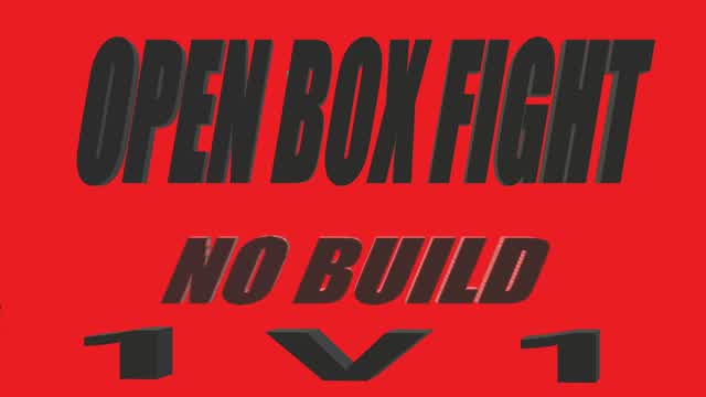 OPEN BOX FIGHT NO BUILD 1v1 — Fortnite Creative map