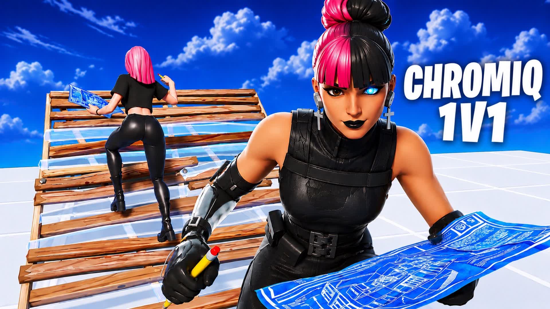 1V1 BUILD FIGHT [CHROMIQ] — Fortnite Creative map