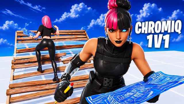 1V1 BUILD FIGHT [CHROMIQ] — Fortnite Creative map