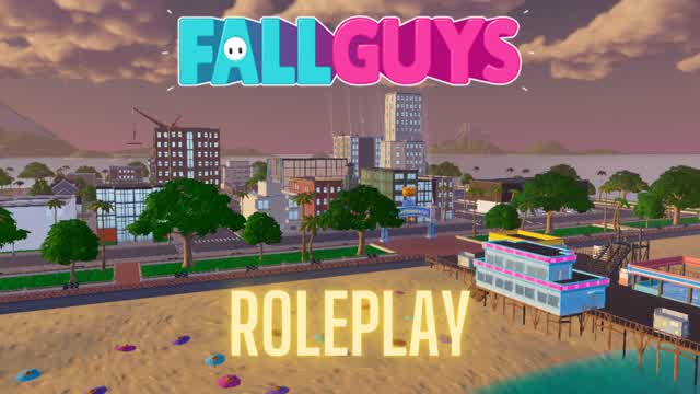 Fall Guys RolePlay — Fortnite Creative map