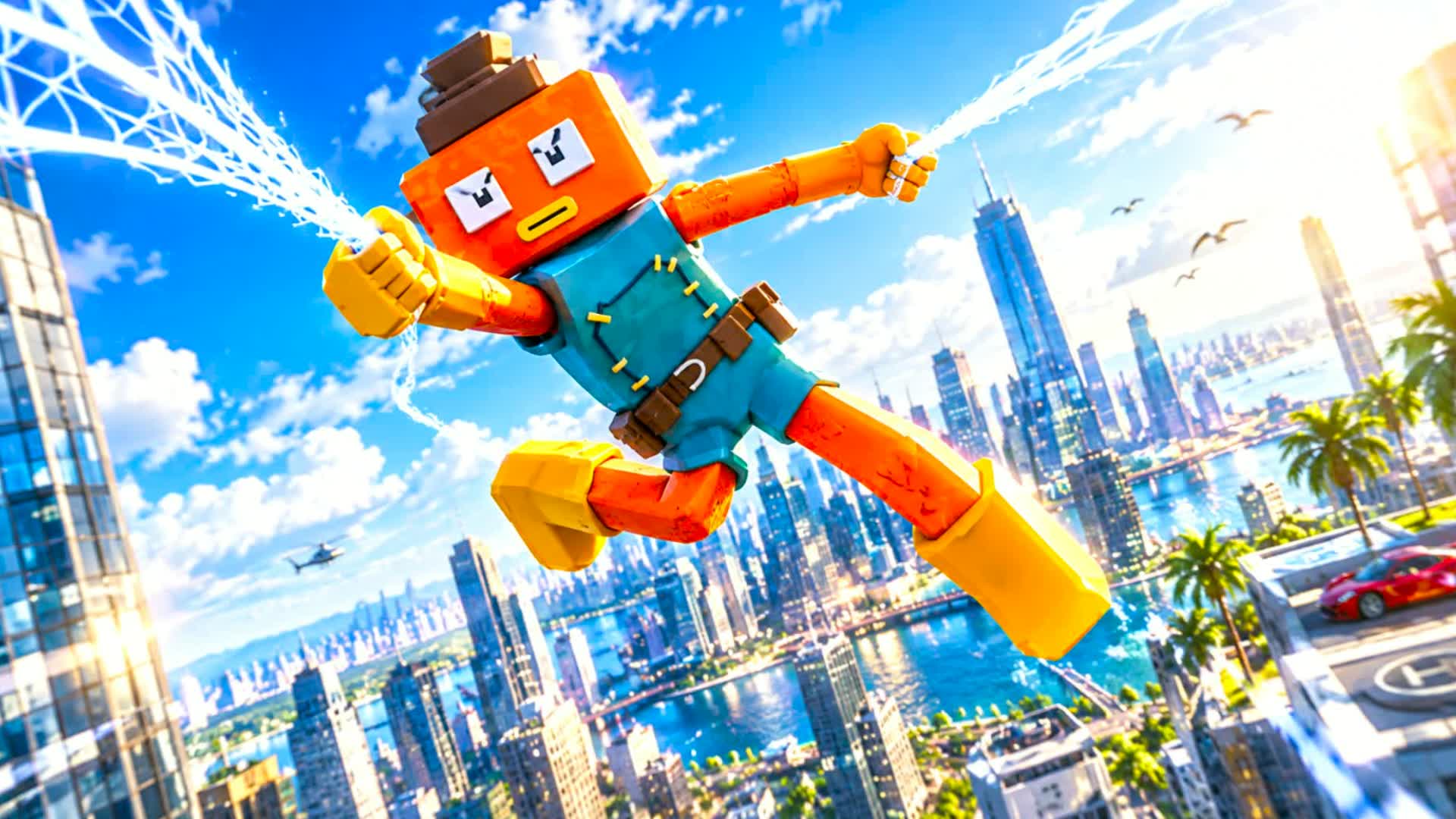 DRIVE CITY FFA EXTREME 🚘💥 — Fortnite Creative map