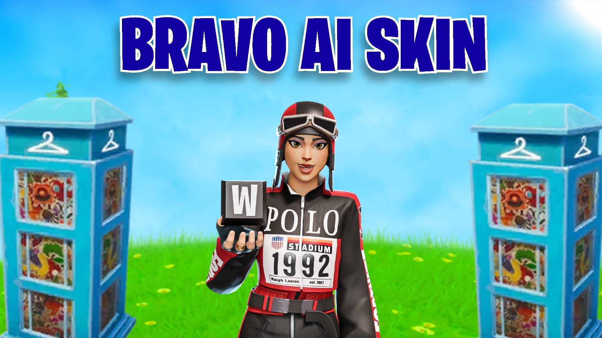BRAVO AI SKIN| FASHION SHOW | SIMON SAYS — Fortnite Creative map