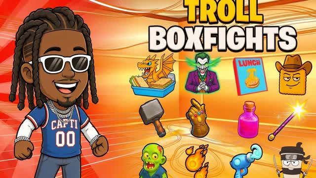 🤯 CRAZY 🤡TROLL BOXFIGHTS 📦 — Fortnite Creative map