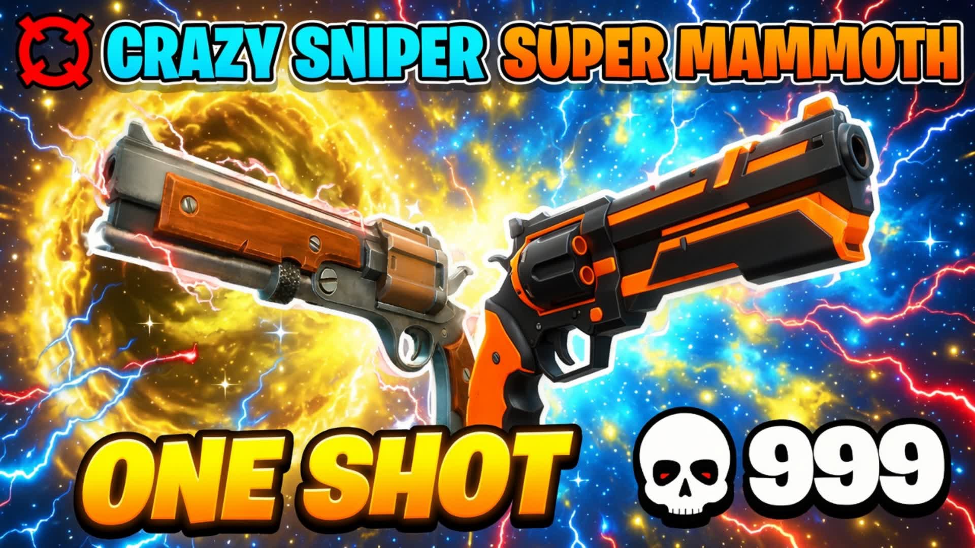 GUN GAME ONE SHOT (FFA) SPRITES — Fortnite Creative map