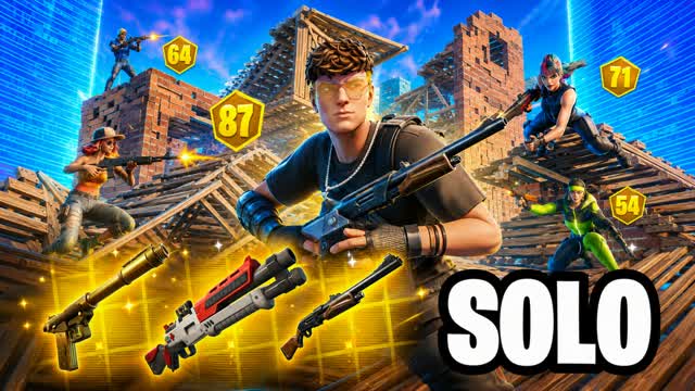 CUP ENDGAME ZONEWARS (SOLO) — Fortnite Creative map cover art