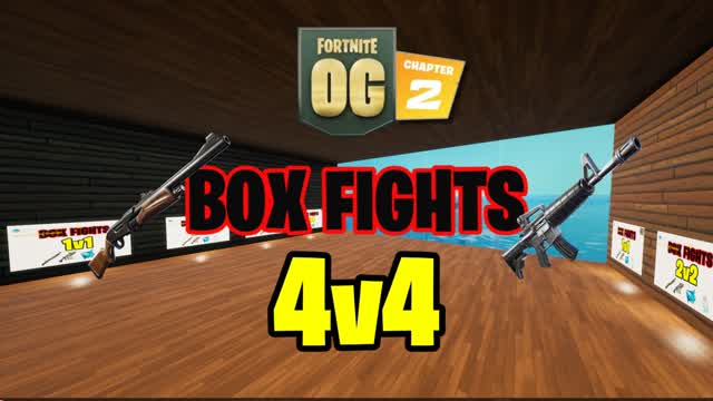 OG 4v4 box-fights — Fortnite Creative map