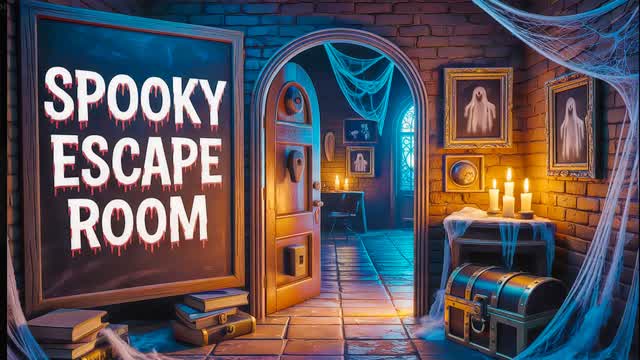 SPOOKY ESCAPE ROOM — Fortnite Creative map