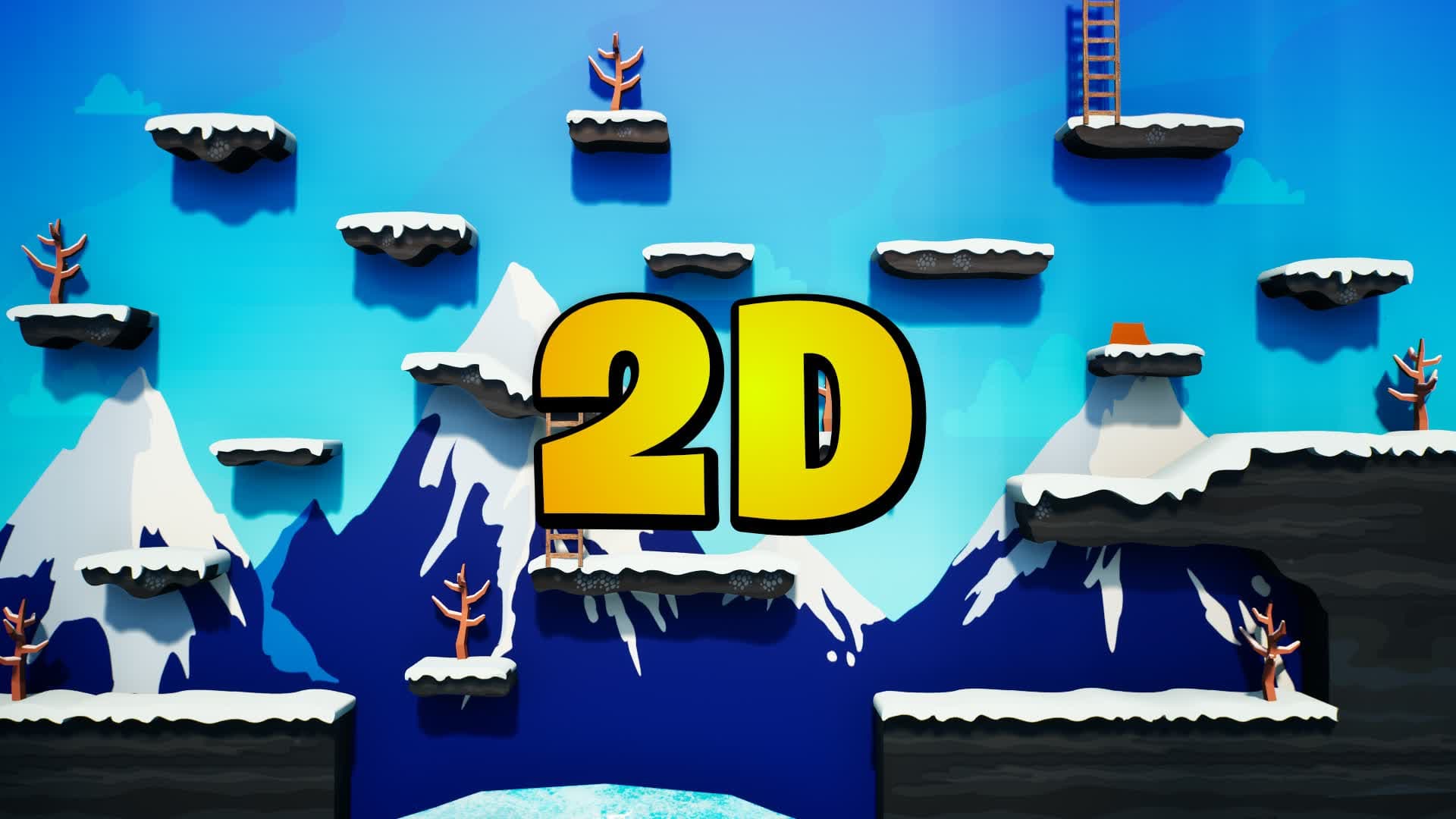 2D Winter One Shot — Fortnite Creative map