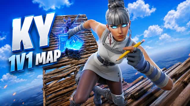 Ky 1v1 Build Fights (200 Pumps) — Fortnite Creative map