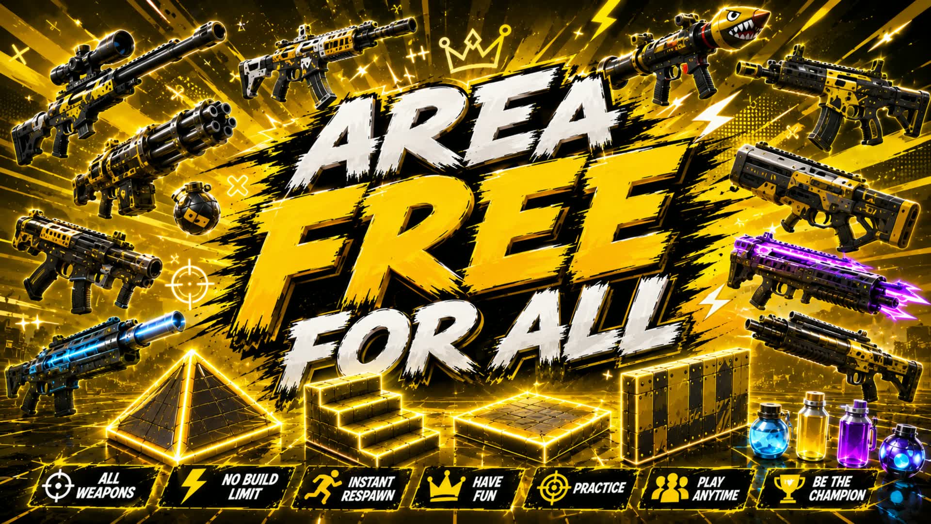 Area free for all — Fortnite Creative map