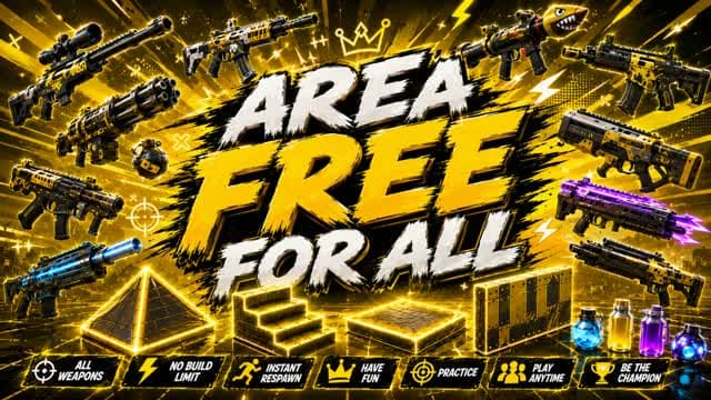 Area free for all — Fortnite Creative map cover art