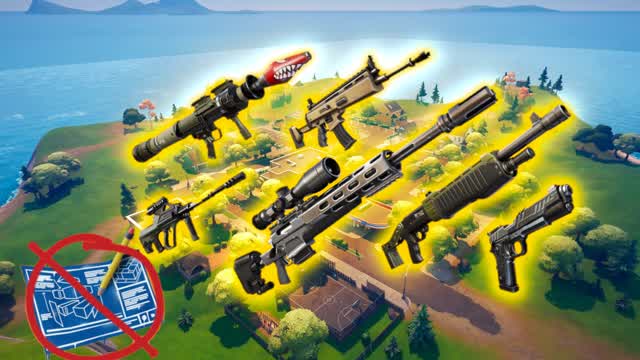 GREASY GROVE FREE FOR ALL NO BUILD — Fortnite Creative map cover art