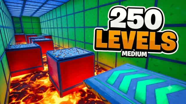 MEDIUM PARKOUR ⭐ W67W DEATHRUN باركور — Fortnite Creative map