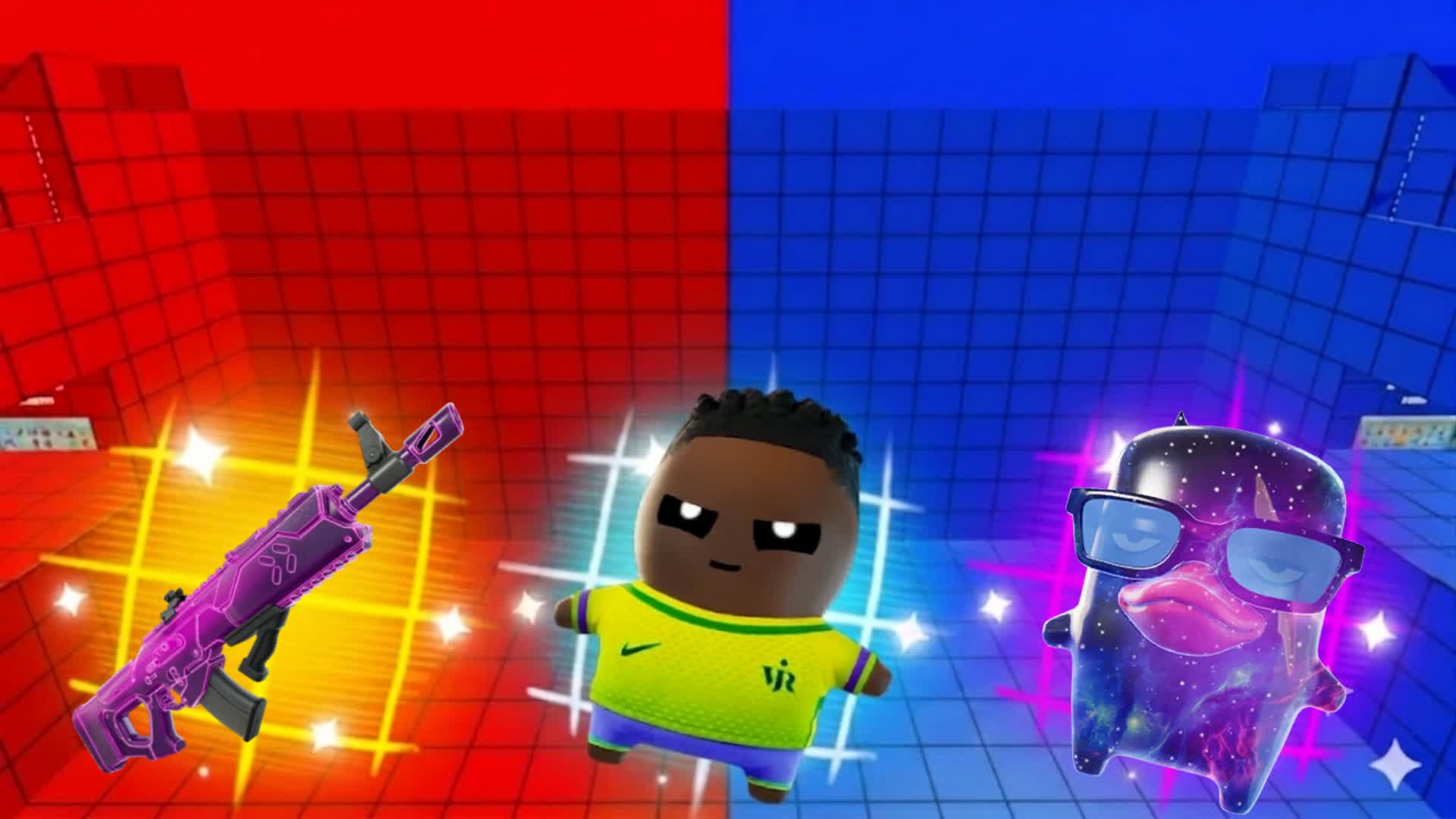 RED VS BLUE GIQMMQ SESE — Fortnite Creative map