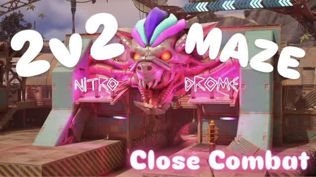 2v2 Maze — Fortnite Creative map cover art