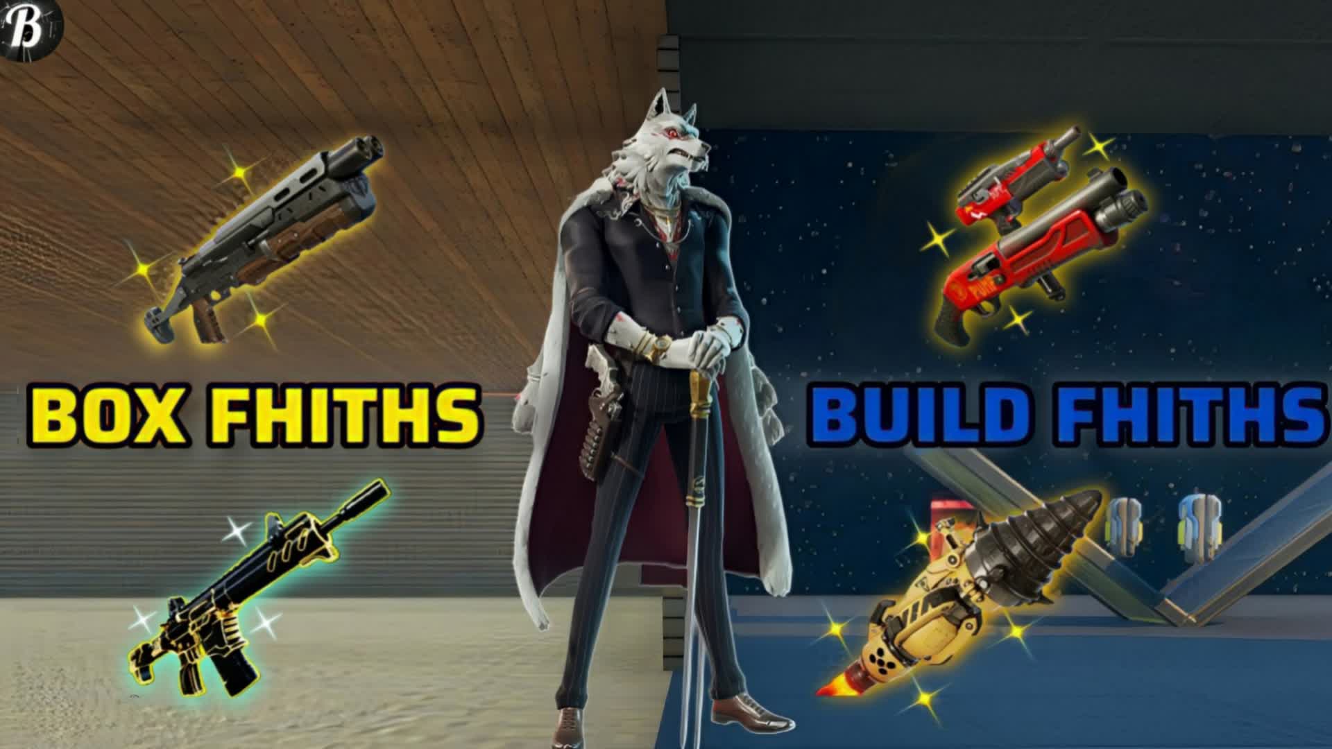 Box fight & build fight — Fortnite Creative map