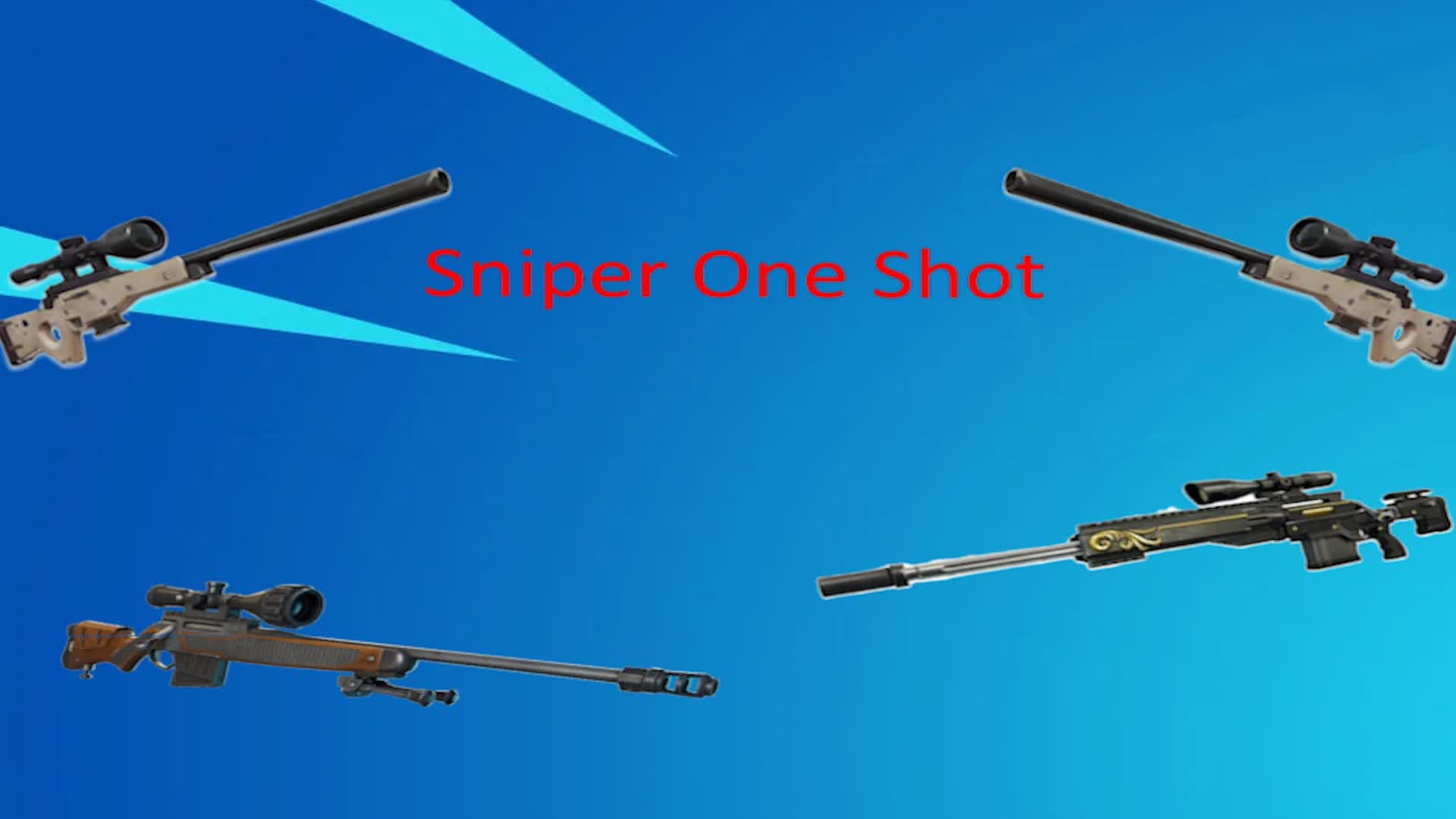 Sniper One Shot — Fortnite Creative map