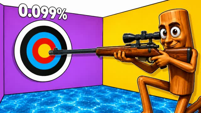 💥 KRAKEN SPLASH TRICKSHOT PARKOUR 🦑 — Fortnite Creative map cover art