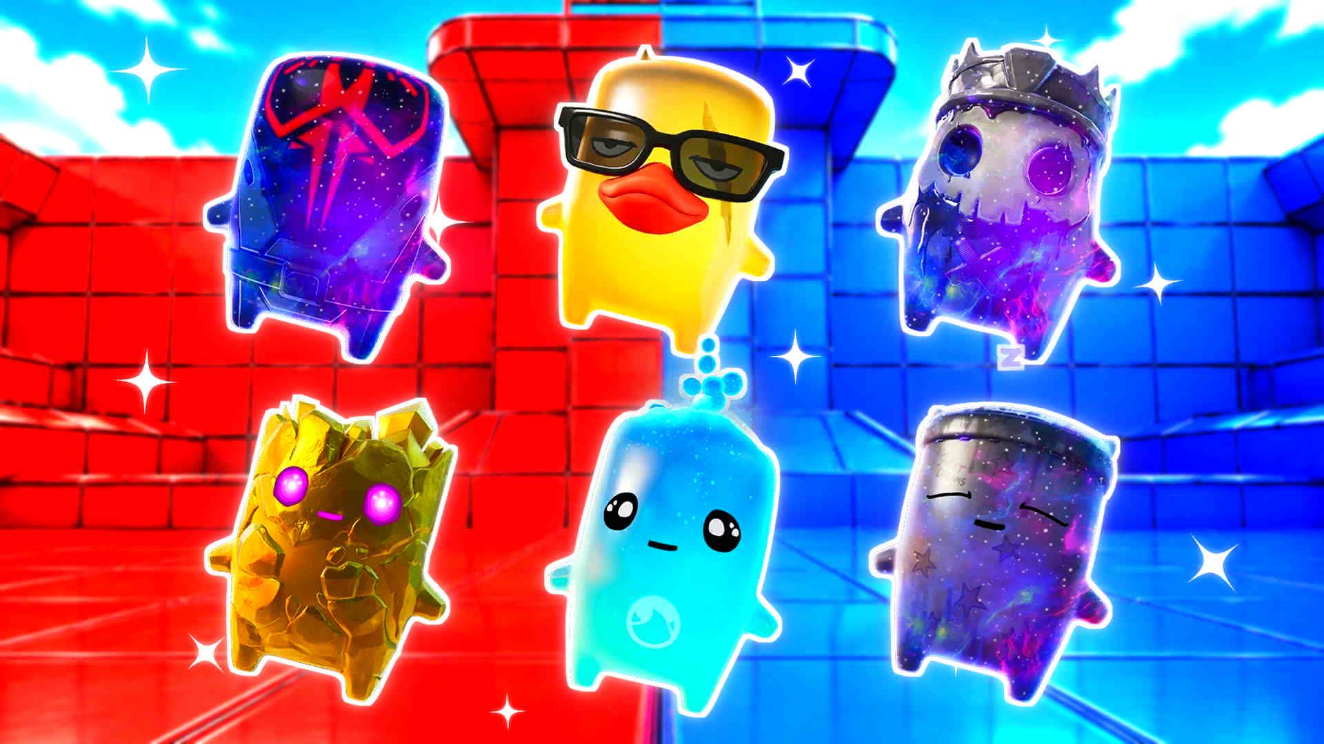 RED VS BLUE QUANTUM THRUST 🔴🔵 — Fortnite Creative map