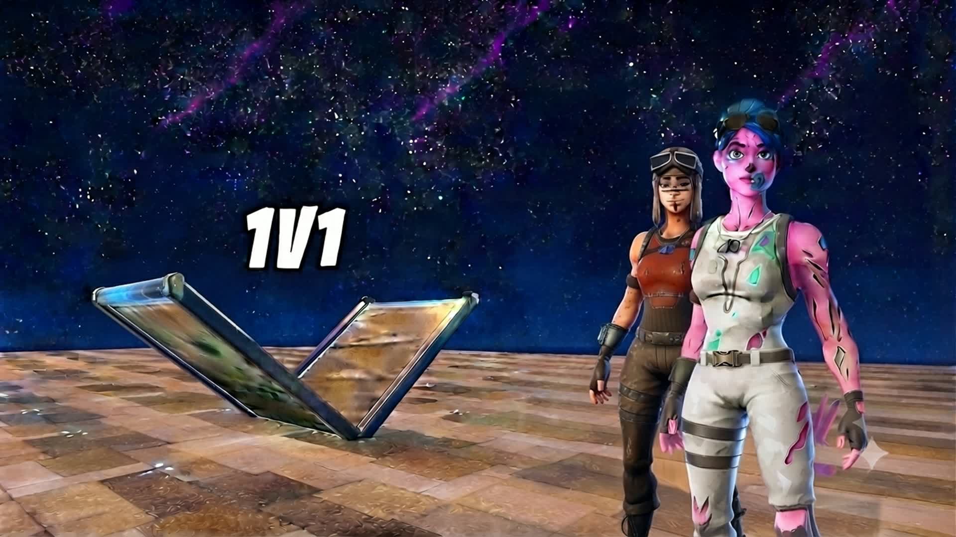 1v1 BUILD FIGHTS BHE — Fortnite Creative map